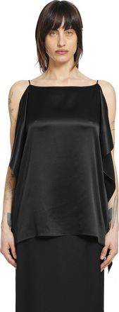 The Row Koray Silk Satin Top