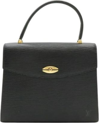 Louis Vuitton Pre-owned Malesherbes Epi Leather Handbag - Dames - Vintage Handtas - Zwart - ONE Size - Vintage