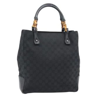 Gucci Bolso Tote Pre-owned Vintage - Pre-owned - Mujer - Negro - ONE SIZE