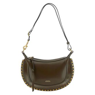 Isabel Marant Oskan Moon Bag - Dames - Tassen - Groen - Maat: ONE Size Zijde