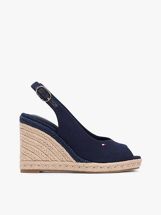 Tommy Hilfiger Hemp Slingback Wedge Espadrilles