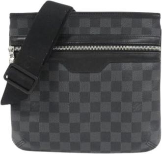 Louis Vuitton Pre-owned Cross Body Bags, male, Gray, Size: ONE SIZE Pre-owned Shoulder Bag