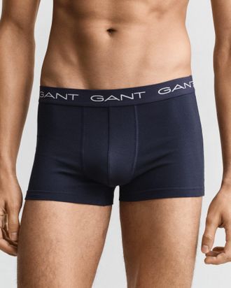 GANT Men 3-Pack Trunks (XXXL) MARINE