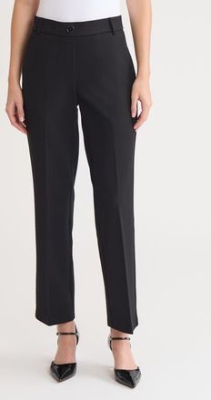 Kasper Pull-On Flare Pants in Black at Nordstrom, Size X-Small
