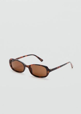 Mango Occhiali da sole montatura acetato cioccolato - Donna - Taglia unica - MANGO