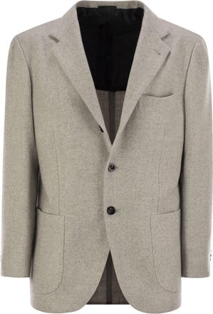 Kiton Single Breasted Cashmere Jacket