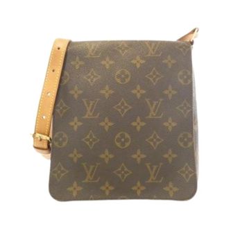 Louis Vuitton Pre-owned Cross Body Bags, female, Brown, Size: ONE SIZE Pre-owned Musette Salsa Shoulder Bag