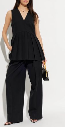 Jil Sander Wool Top, Womens, Black