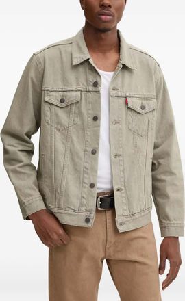 Levi's Denim truckerjack - Groen