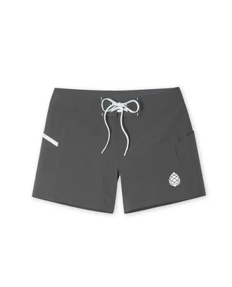 Stio | Womens CFS Board Short, Size 10 in Magnet Grey