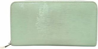 Louis Vuitton Pre-owned Wallets, female, Green, Size: ONE SIZE Pre-owned M60313 Long wallet (bi-fold)
