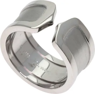 Cartier White Gold (18K) Band Ring (Pre-Owned)
