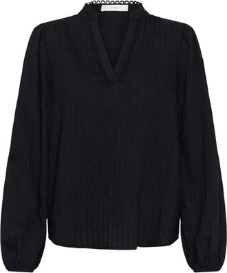 Inwear Rinda Blouse - Dames - Blouses - Zwart - M - Polyester - Overhemden