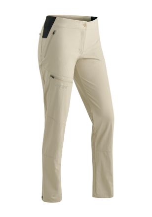 Maier Sports Outdoorhose MAIER SPORTS Inara slim Vario, Damen, Gr. 36, Normalgr&ouml;ssen, braun (hellbraun), 90% Polyamid, 10% Elasthan, Hosen Outdoorhose, Damen Wande