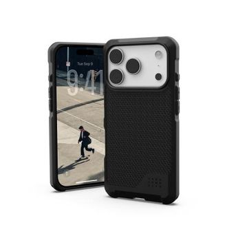 Urban Armor Gear Uag Metropolis Lt Magsafe - Custodia Per Iphone 17 Pro Compatibile Con Magsafe (kevlar Nero)