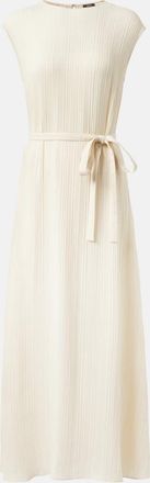 Joseph Abito midi Garnier in jacquard plissé