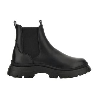 Hogan H692 Chelsea Boot - Heren - Chelseaboots - Zwart - 42 EU - Leer - Schoenen