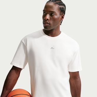 Nike Mens Standard Issue Dri-FIT Basketball T-Shirt in White | IR1861-133