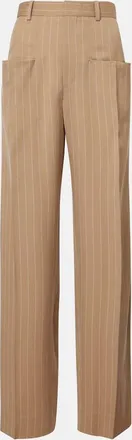 Victoria Beckham Pantaloni a gamba larga in lana vergine