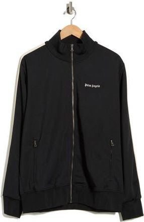 Palm Angels Monogram Track Jacket in Black White at Nordstrom Rack, Size X-Small