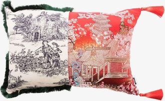 Seletti Hybrid Pirra Cushion - Unisex - Feather Down/Polyester