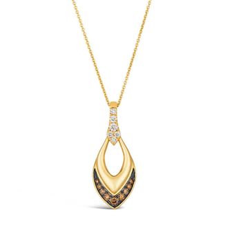 Le Vian Ladies Classic Design Necklaces set in 14K Honey Gold
