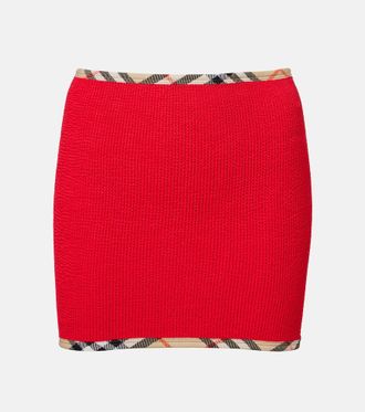 Burberry x Hunza G Devyn beach cover-up