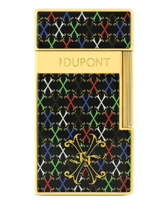 S.T. Dupont Biggy patterned lighter - Zwart