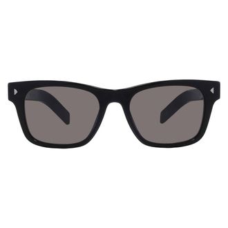 Prada Dark Grey Rectangular Mens Sunglasses PR A17S 16K731 54