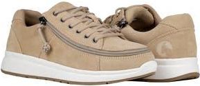 Billy Footwear BILLY Comfort Low Zip Around Sneaker in Tan Suede at Nordstrom Rack, Size 6.5
