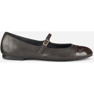 AGL Milly Cap Toe Ballet Flat in Testa Di Moro Nappa at Nordstrom, Size 38.5