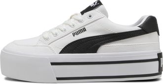 Puma Sneakers Court Classic Vulc Platform da donna, Scarpe, Bianco, 35.5