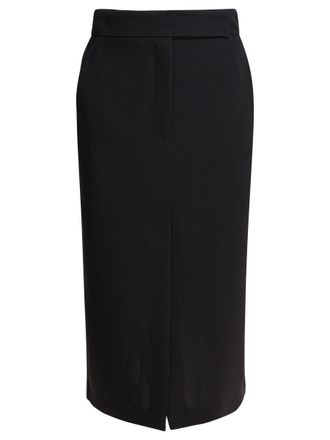 Semper Midi Skirt With Double Slit