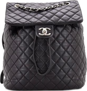 Chanel Urban Spirit Quilted Lambskin Large backpack - Nero
