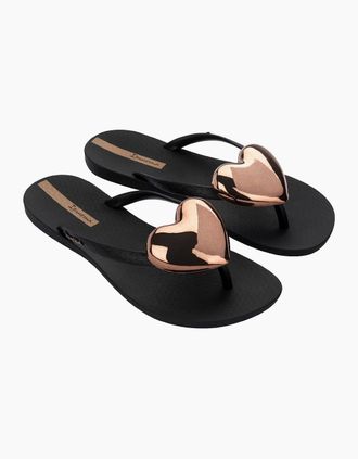 Ipanema Womens Ipanema Womens Maxi Fashion IV Fem Flip Flops - Black - Size: 7