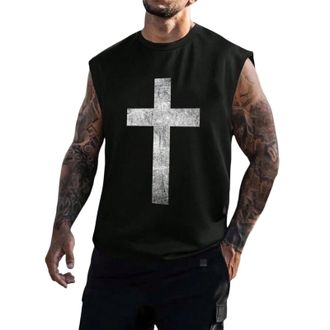 Generic Mens 3 Pack Running Tank Tops Breathable Workout Sleeveless Gym Fitness Vests Quick Dry Training Bodybuilding T-Shirts Long Tank top Men Purple Vest M