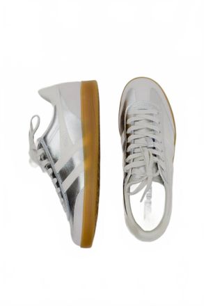 Gola Womens Viper Mettalic Sneaker In Metallic/off White