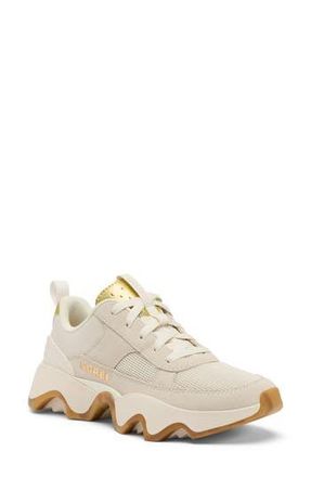 Sorel Kinetic Impact II Wonder Lace Sneaker in True Gold/Chalk at Nordstrom Rack, Size 6.5