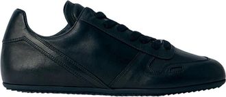 Rick Owens Minimalistische leren sneakers - Dames - Sneakers - Zwart - 37 EU - Leer - Schoenen