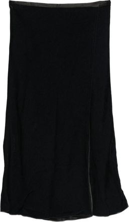 Forte_Forte Midi Skirts - Dames - Midirokken - Zwart - L - Rokken