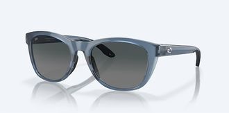 Costa Womens Aleta Sunglasses In Blue Foam Gray Gradient 580G