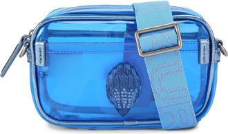 Kurt Geiger Kensington Vinyl Camera Bag in Blue at Nordstrom