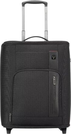 Roncato Cambrigdge Cabin Bag - unisex - Handbagage koffer - Zwart - S - Leer - Koffers