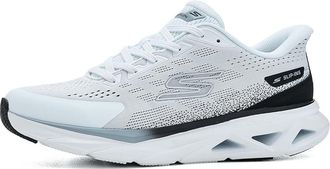 Skechers Glide-step Vortex Hands Free Slip-in Mens Running Shoes White/Black : 11.5 D - Medium, Textile