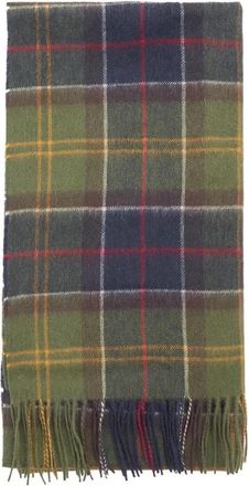 Barbour Braden Tartan Scarf - Heren - Wintersjaals - Veelkleurig - ONE Size - Wol - Accessoires