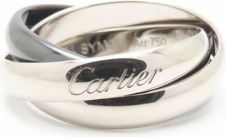 Cartier Trinity White Gold (18K) Ceramic Band Ring (Pre-Owned)