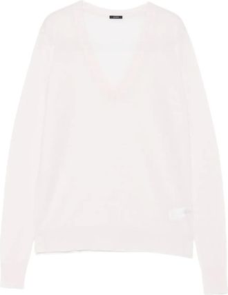 Joseph Maglione in cashmere con scollo a V - Toni neutri