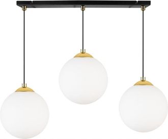 OEM L&aacute;mpara De Techo Colgante, Plaf&oacute;n, Bola, Dorada, Cromada, Led