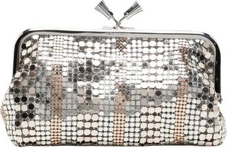 Anya Hindmarch Aw260158 Clutch - female - Anya Hindmarch - Clutches - Gray - ONE SIZE - Bags