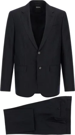 Ermenegildo Zegna Hombre, Trajes, Azul, Talla: M